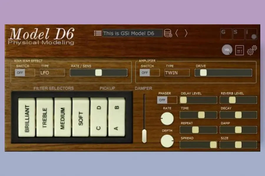 建模电钢琴-Genuine Soundware Model-D6