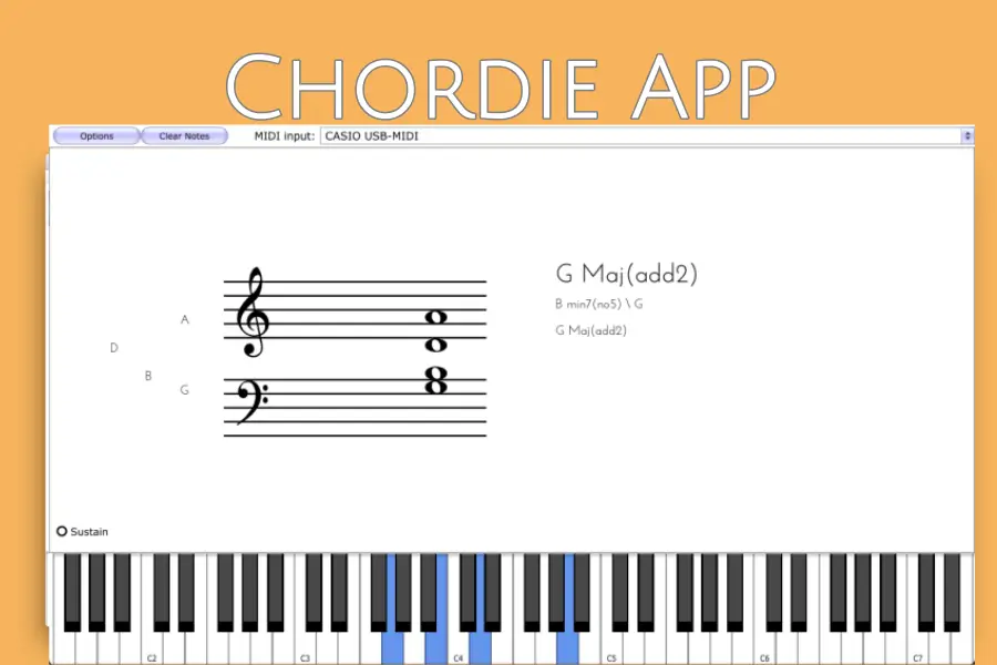 和弦显示识别辅助工具-Chordie App