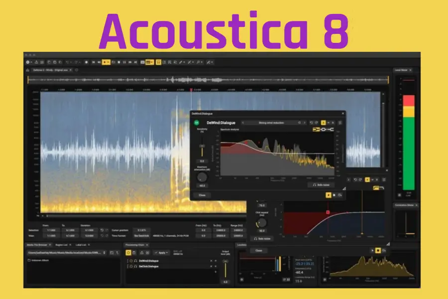 音频编辑修复降噪套装-Acon Digital Acoustica 8 Ultimate Edition 中文版