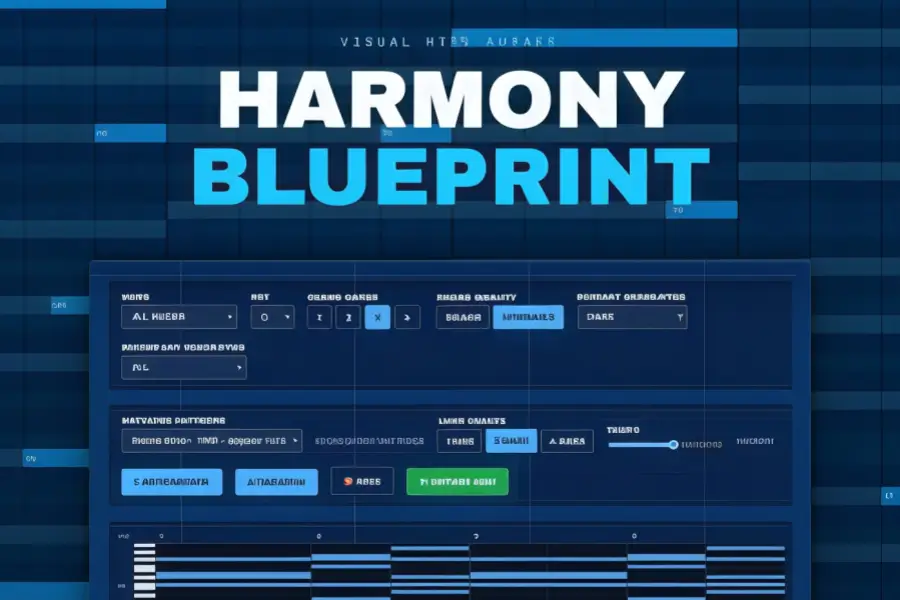 实时和弦与MIDI和声工具-Harmony Blueprint