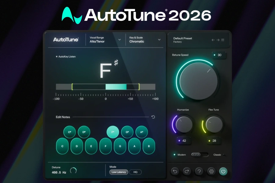 自动修音电音插件-Antares Auto-Tune 2026
