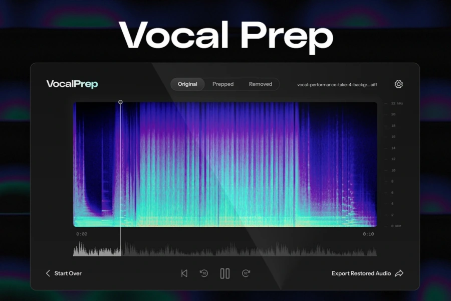 人声降噪修复预处理工具-Antares Vocal Prep