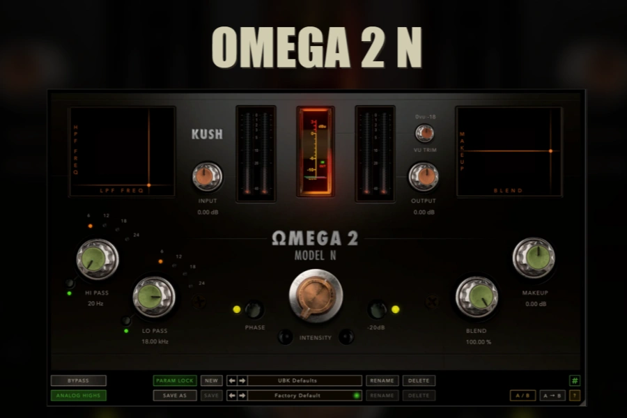 尼夫饱和染色插件-Kush Audio Omega 2 N