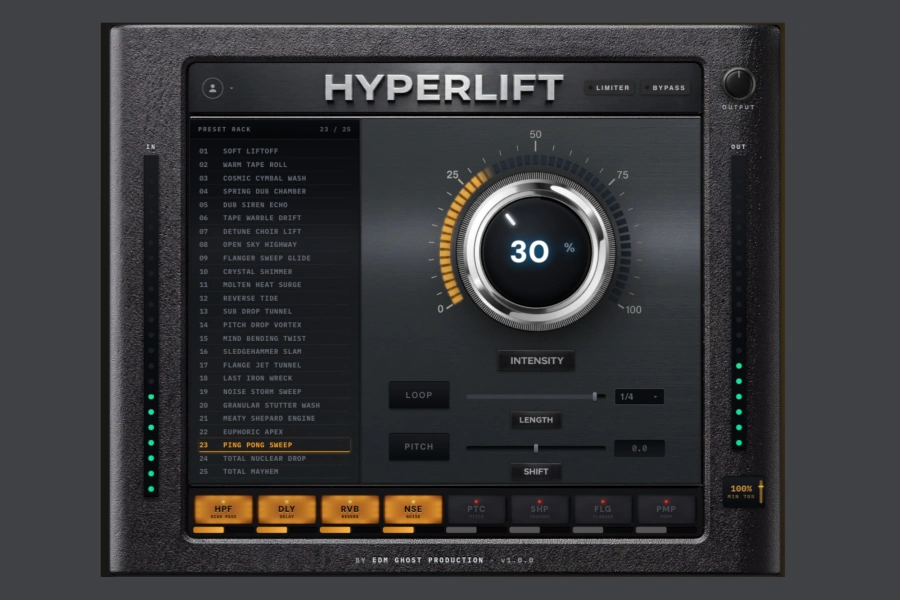 渐进过渡多效果器插件-EDM Ghost Production Hyperlift Plugin
