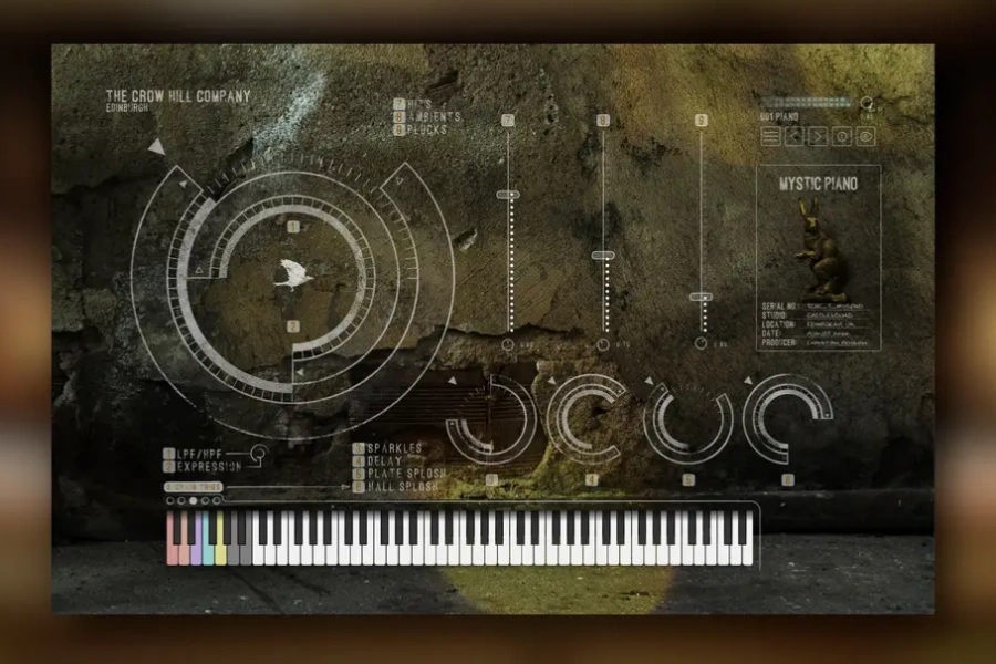 混合钢琴音源-The Crow Hill Company Origins Mystic Piano