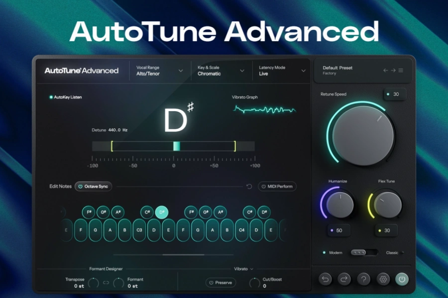 自动修音插件-Antares AutoTune Advanced