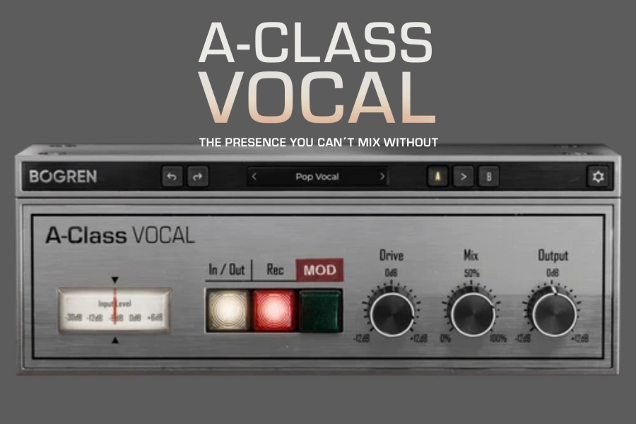 高频空气感增强插件-Bogren Digital A-Class Vocal