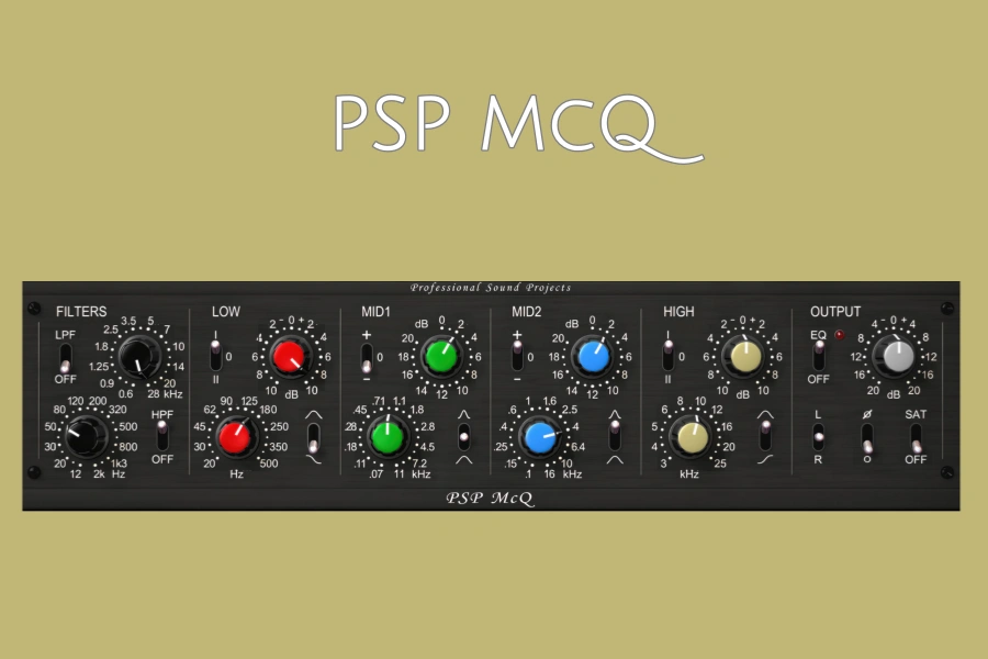 MCI复古模拟衡器-PSPaudioware PSP McQ