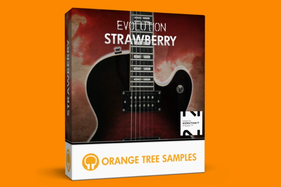 草莓电吉他-Orange Tree Samples Evolution Strawberry KONTAKT