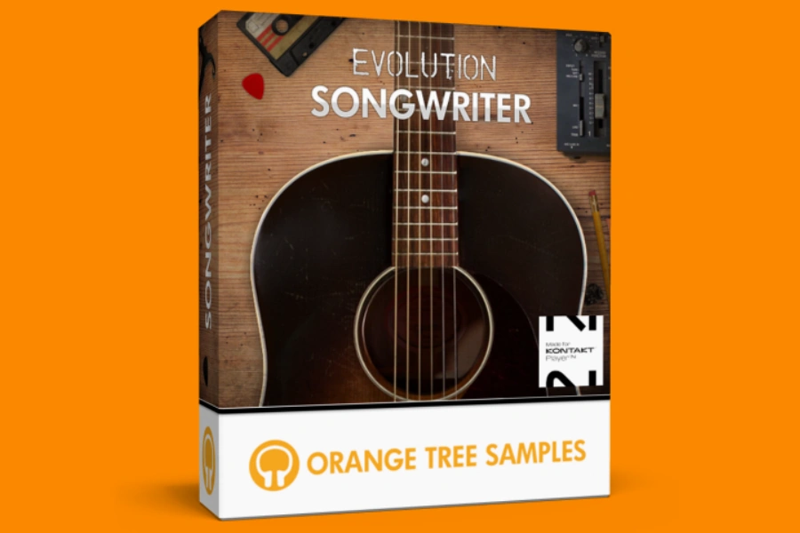 流行作曲木吉他-Orange Tree Samples Evolution Songwriter KONTAKT
